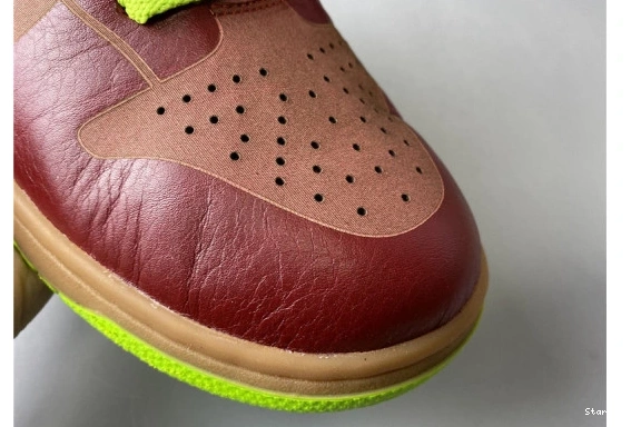 Red Low 311611-661 Laser Chartreuse 1-Piece Nike Dunk Varsity 0225